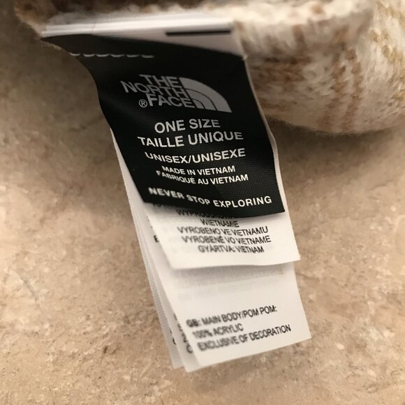 The North Face Fair Isle Beanie Snow Hat Unisex - Picture 8 of 8